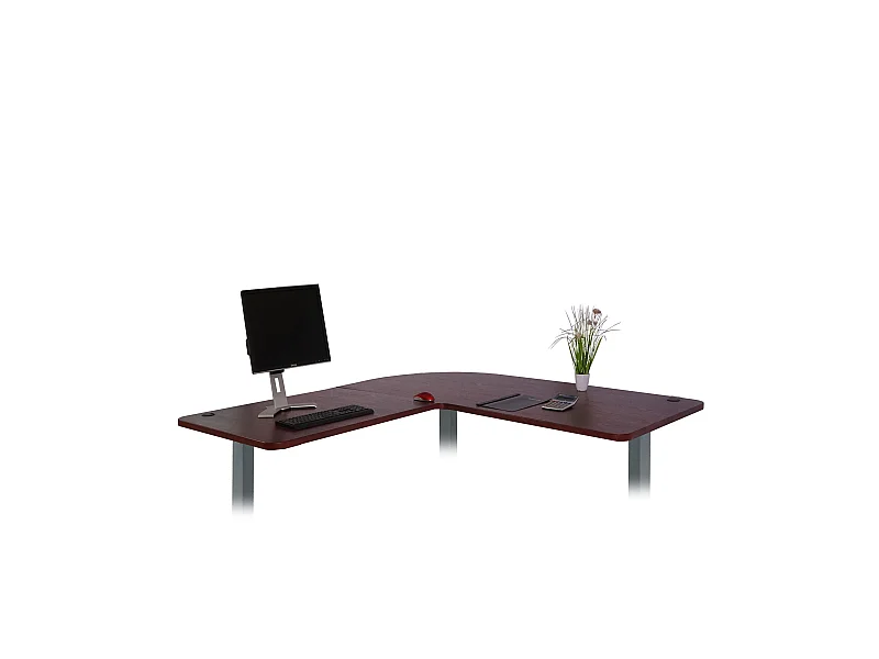 Tafelblad MCW-D40 voor hoekbureau,  kersen