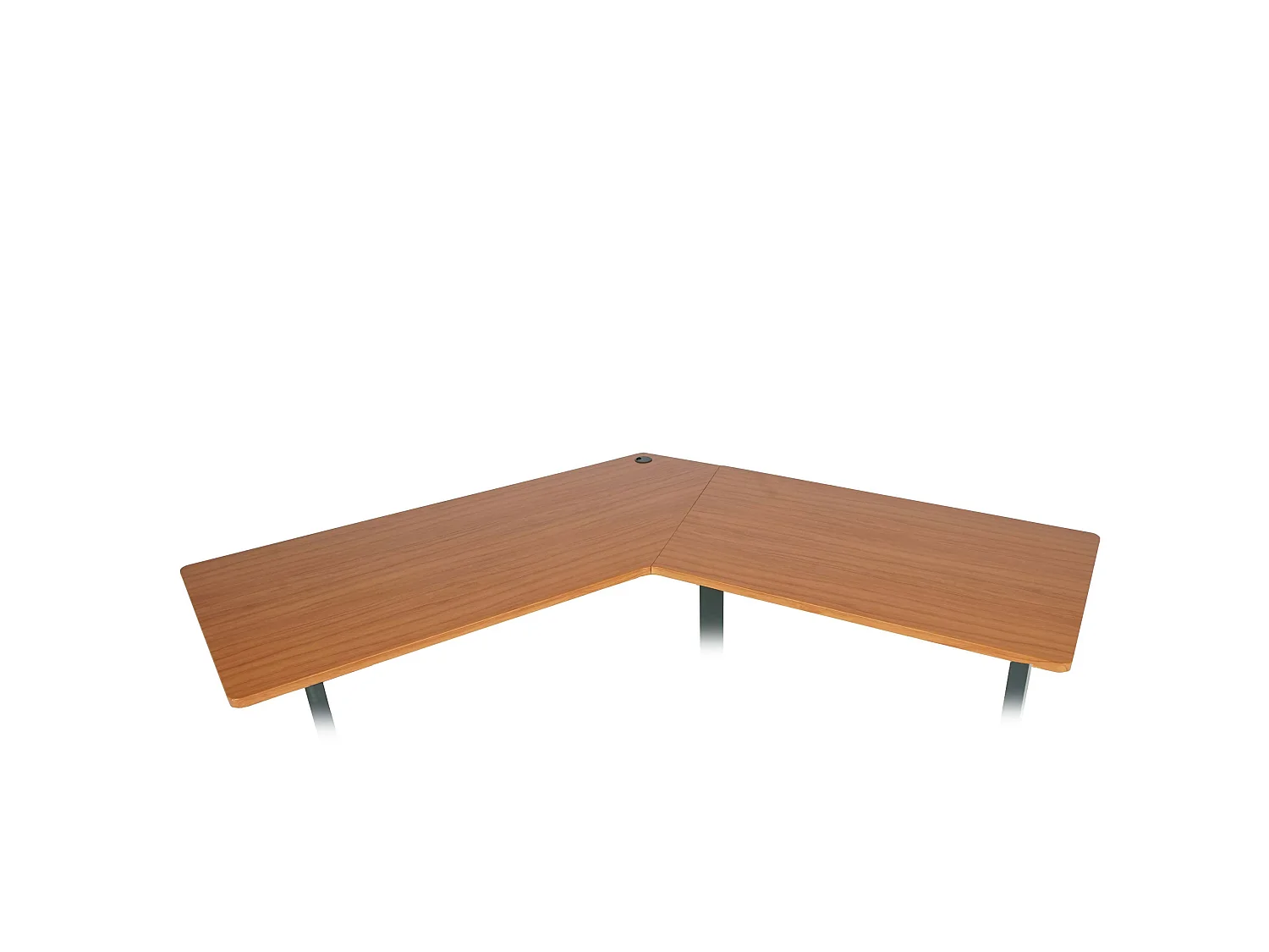 Eck-Schreibtischplatte MCW-D40, Natur