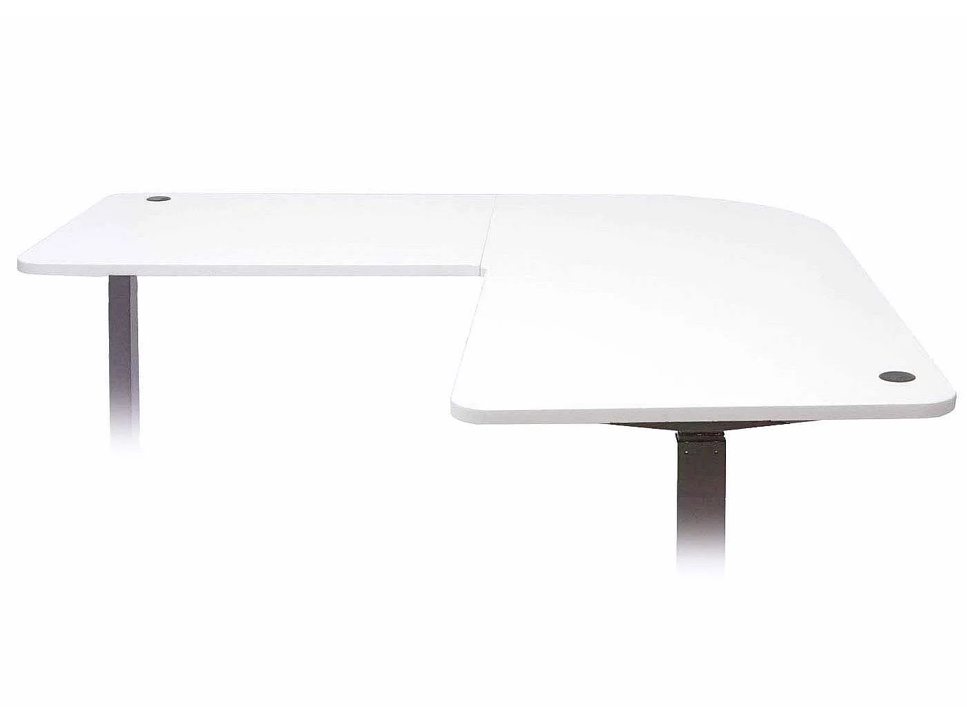 Blat MCW-D40 do biurka narożnego,  biały