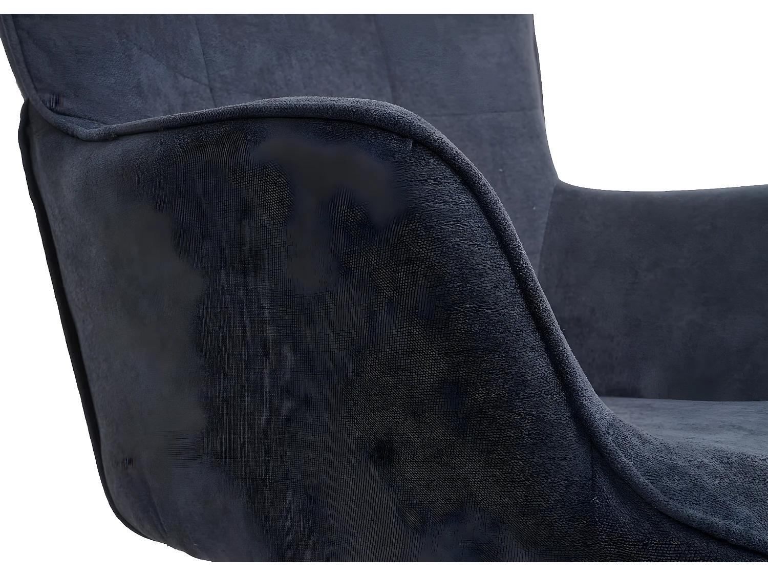 Fotel bujany MCW-K36,  antracyt