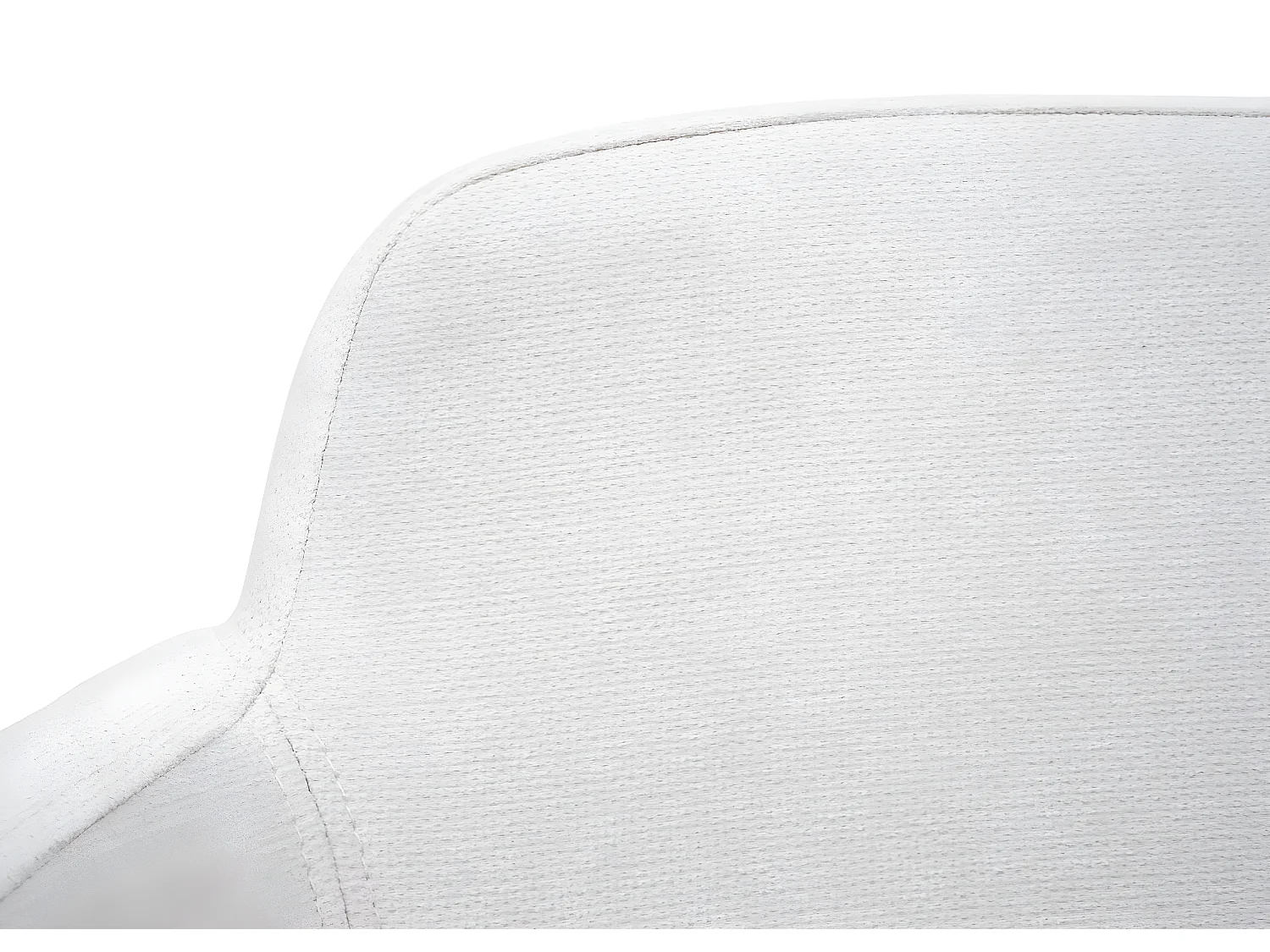 Set 2x sedie con braccioli e panca da interni elegante moderno MCW-L13 legno tessuto avorio bianco