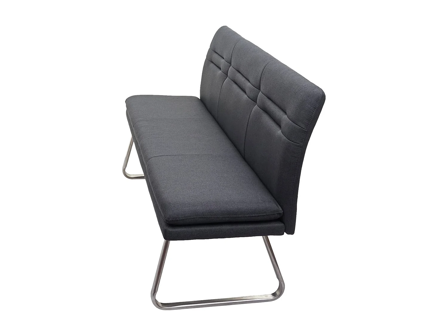 MCW-H70 Dining Set,  Dark Grey, 160cm