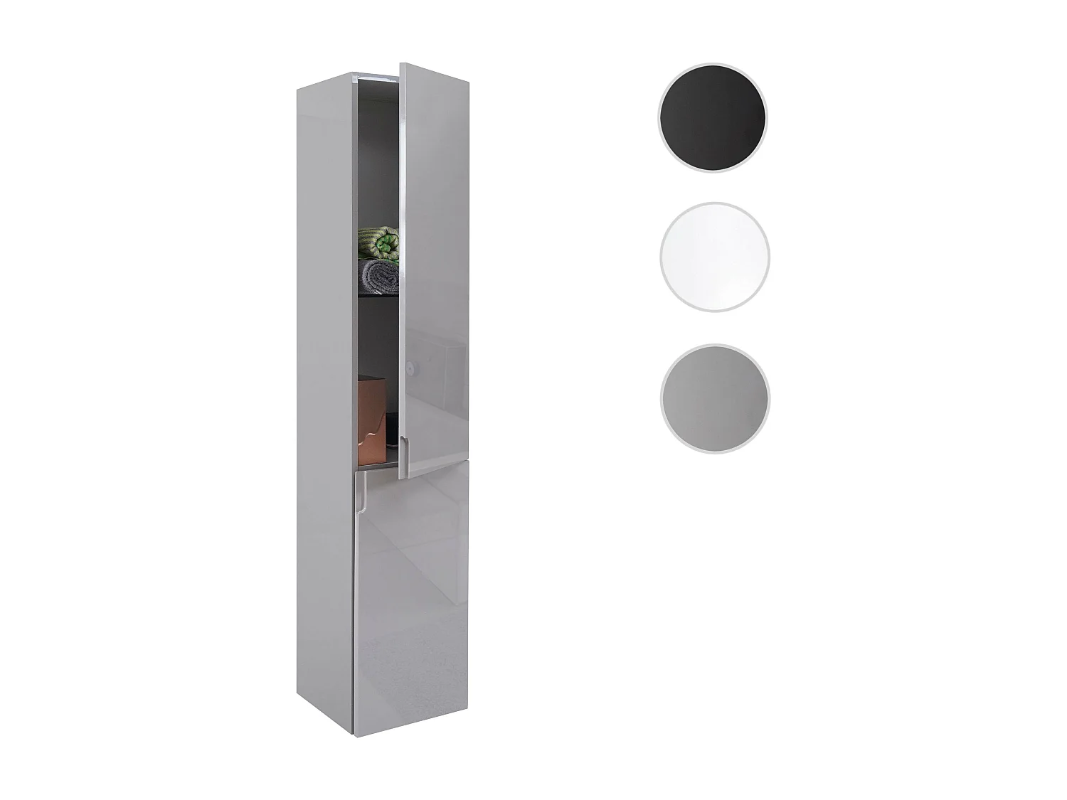 Hängeschrank MCW-B19, Grau