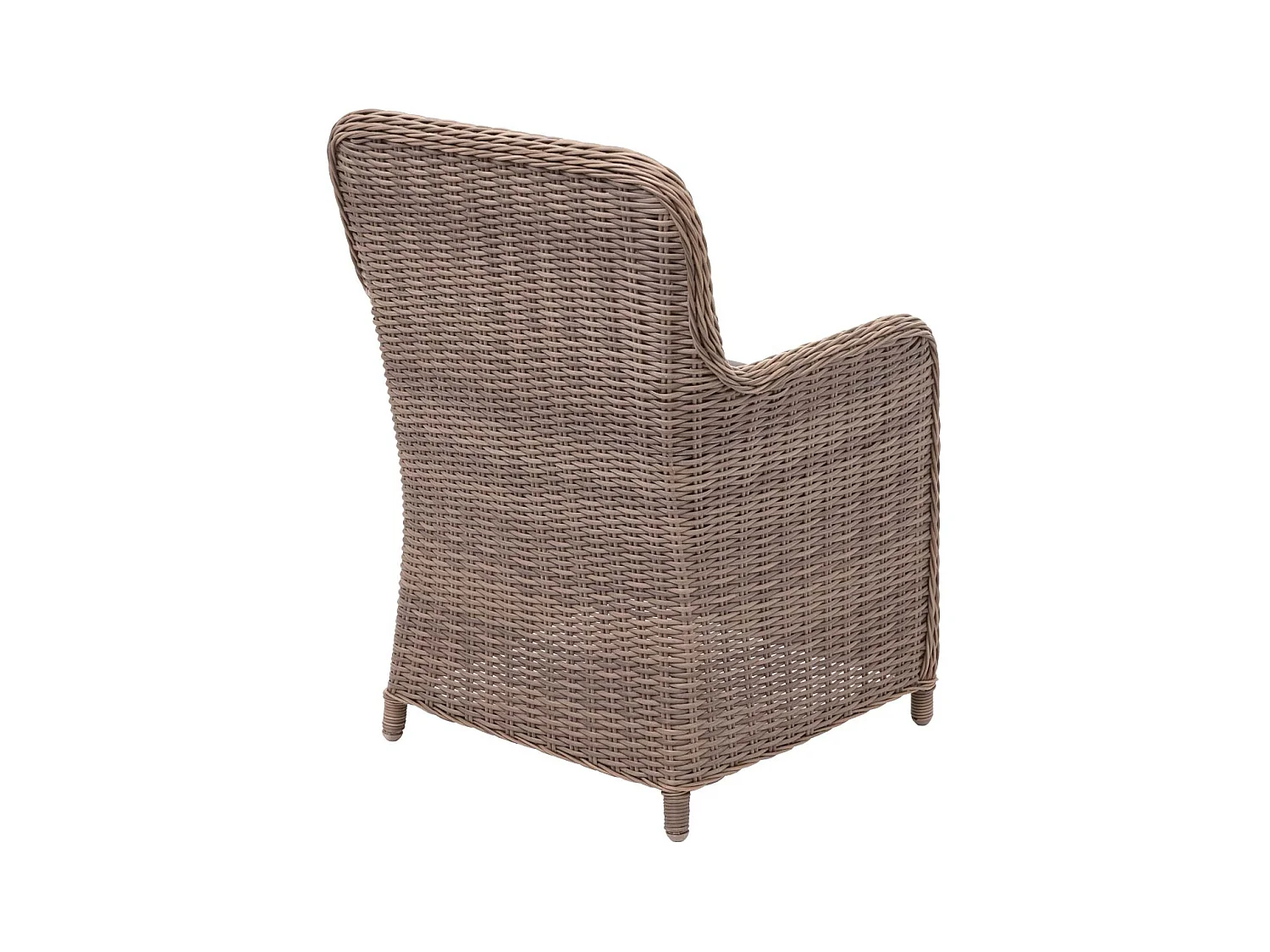 Set salotto giardino esterno salottino polyrattan MCW-E98 elegante cuscini grigi spun poly set 2x poltrone