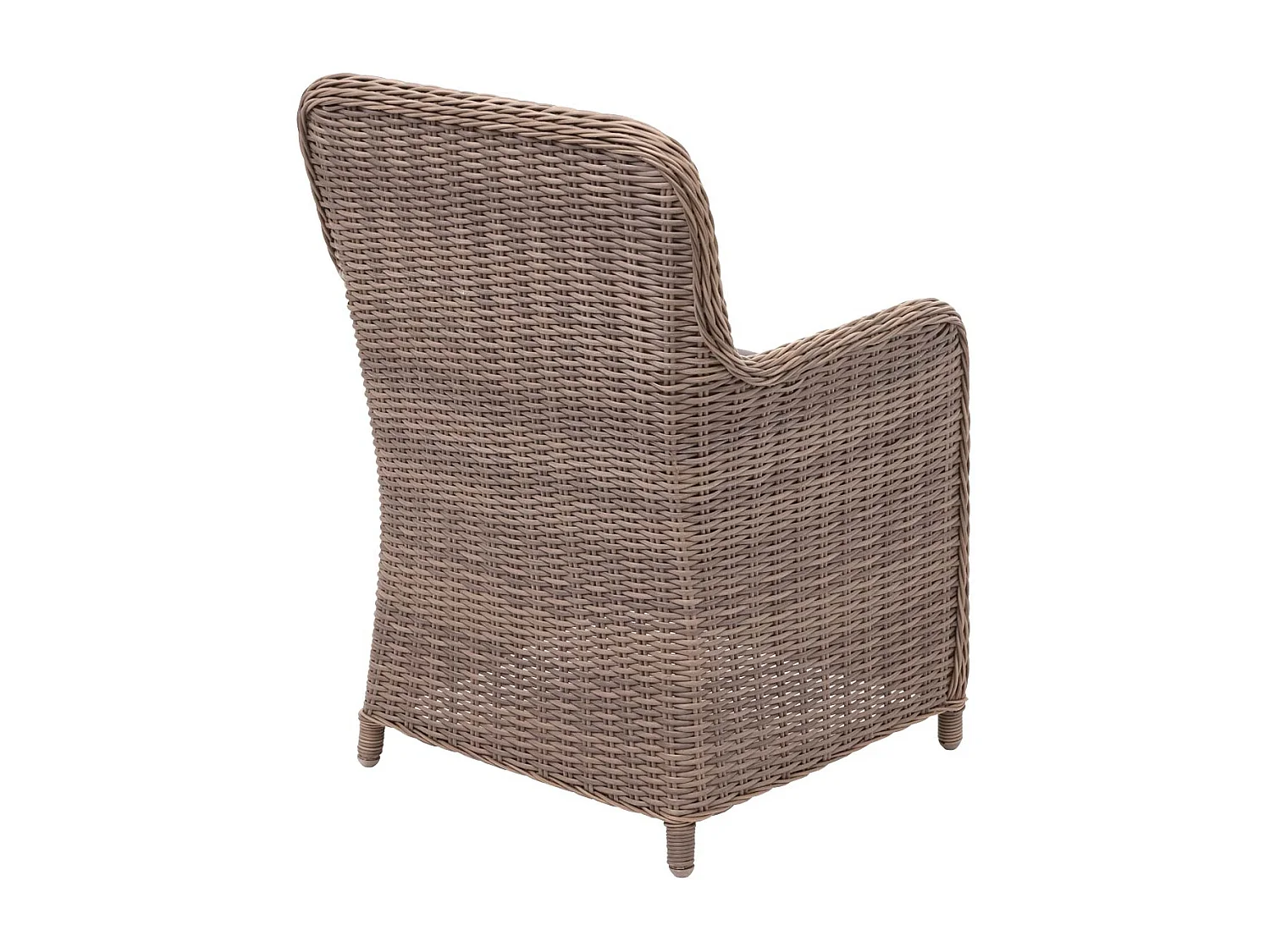 Poly-rattan-stol MCW-E98 (sæt med 2 stk.)