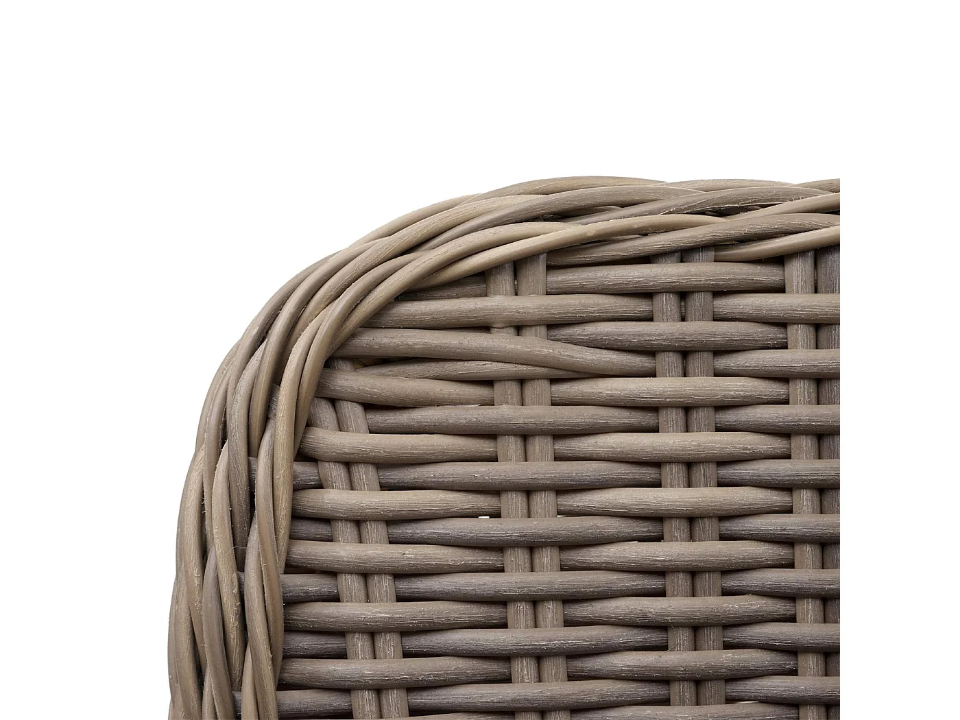 Poly-rattan-stol MCW-E98 (sæt med 2 stk.)