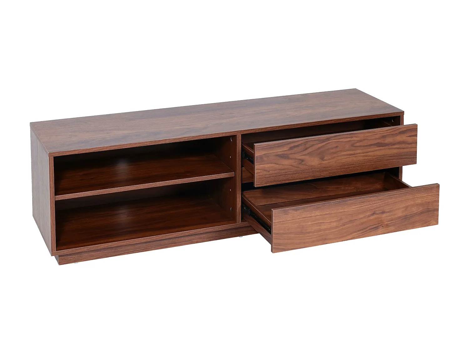 Stojak TV MCW-J78,  orzechowy wygląd