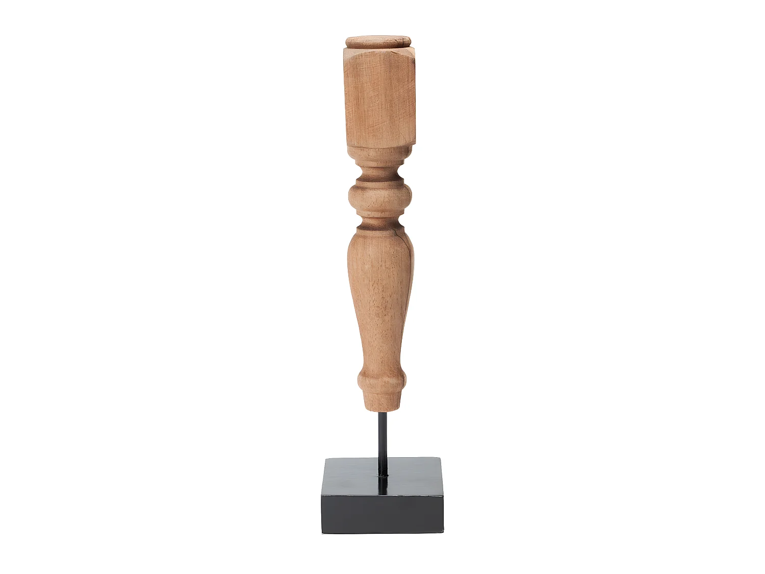 Statue en Bois sur Pied