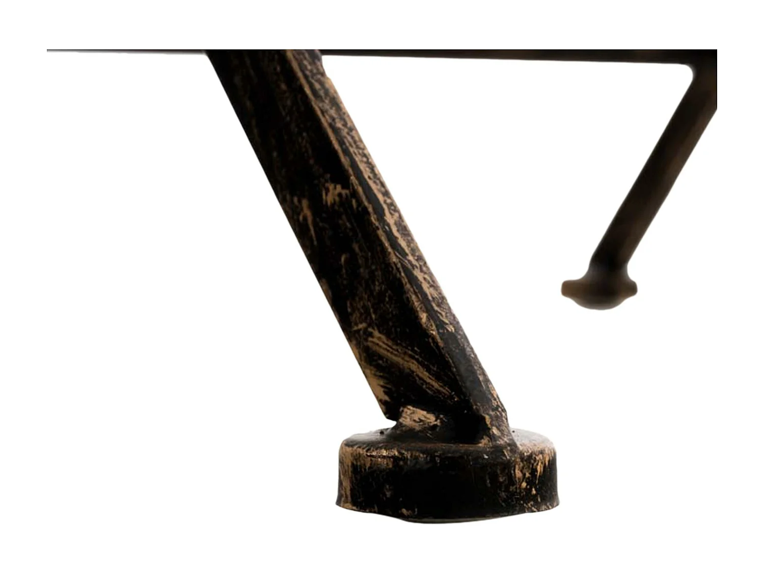 Gartenstuhl - Metall & natura - bronze - Sibell