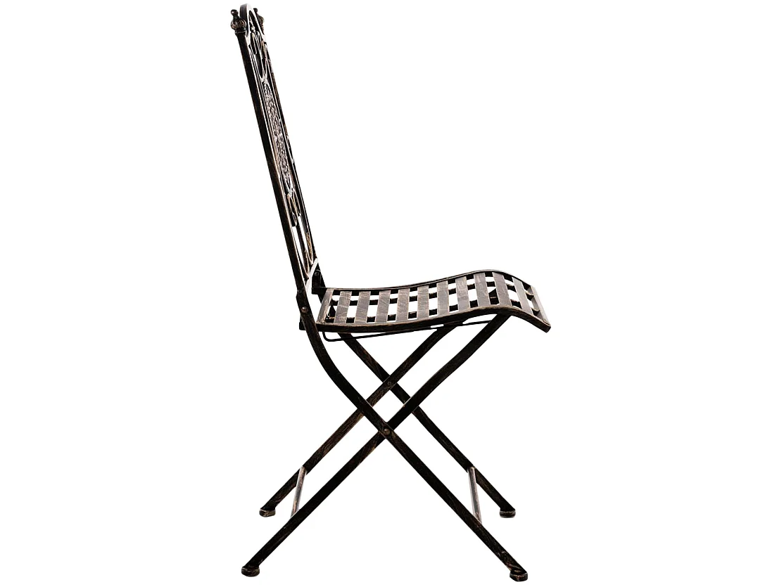 Chaises de jardin - Métal & Antique clair - Bronze - Sibell