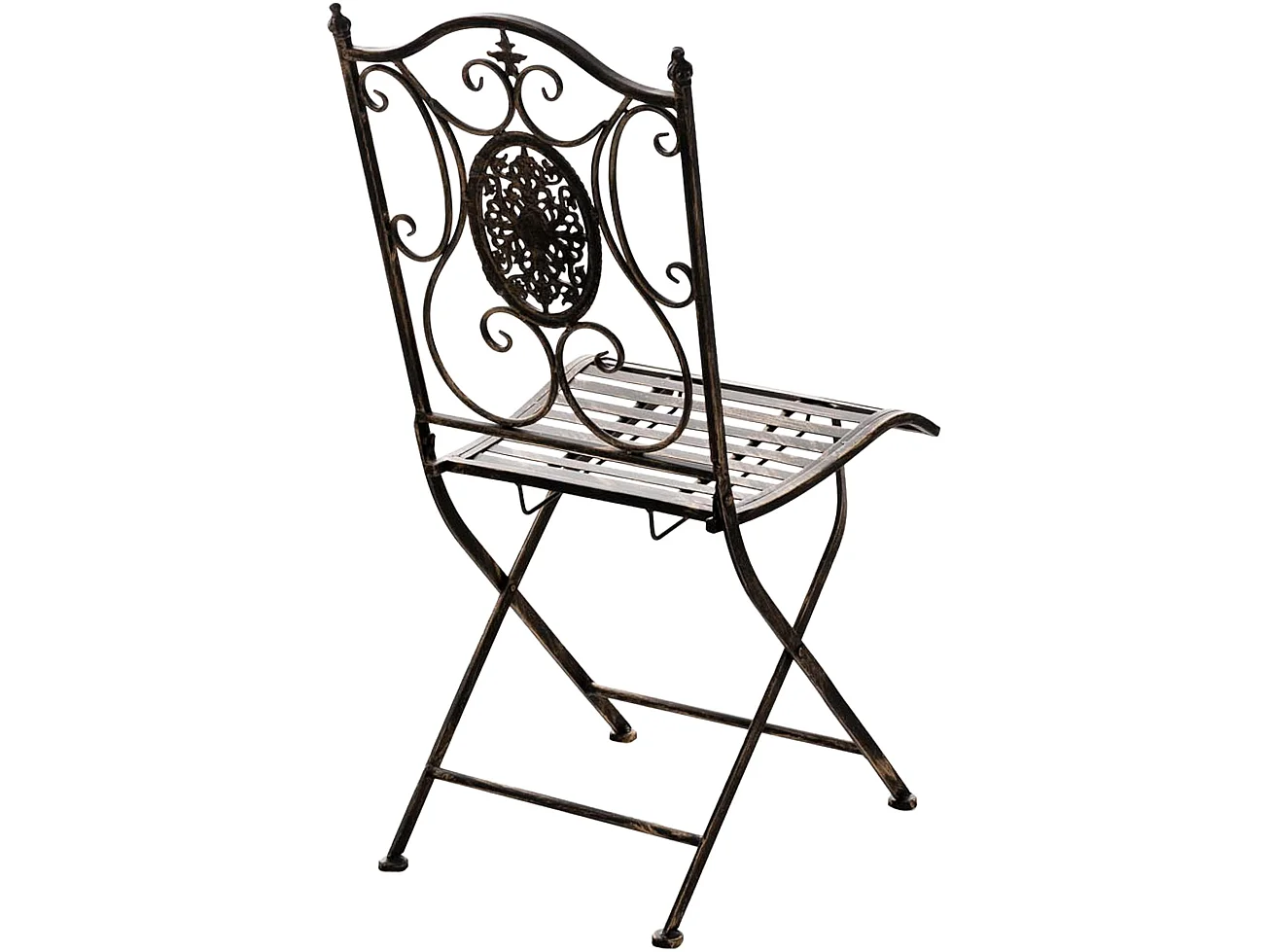 Chaises de jardin - Métal & Antique clair - Bronze - Sibell
