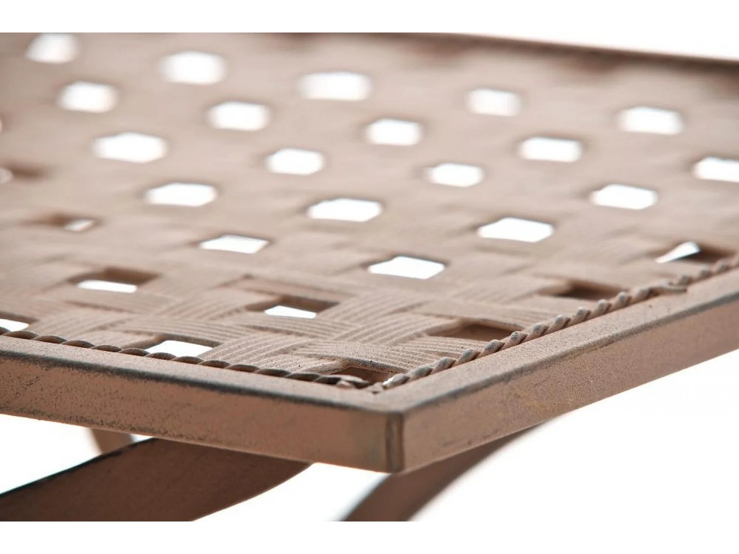 Chaises de jardin - Métal - Marron antique - Asina