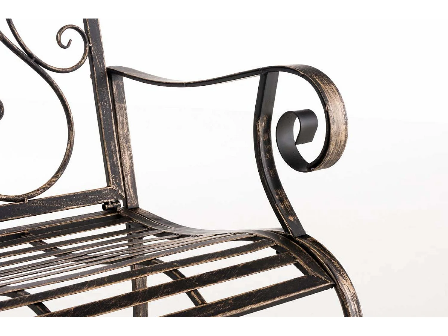 Chaises de jardin - Métal & Antique clair - Bronze - Punjab