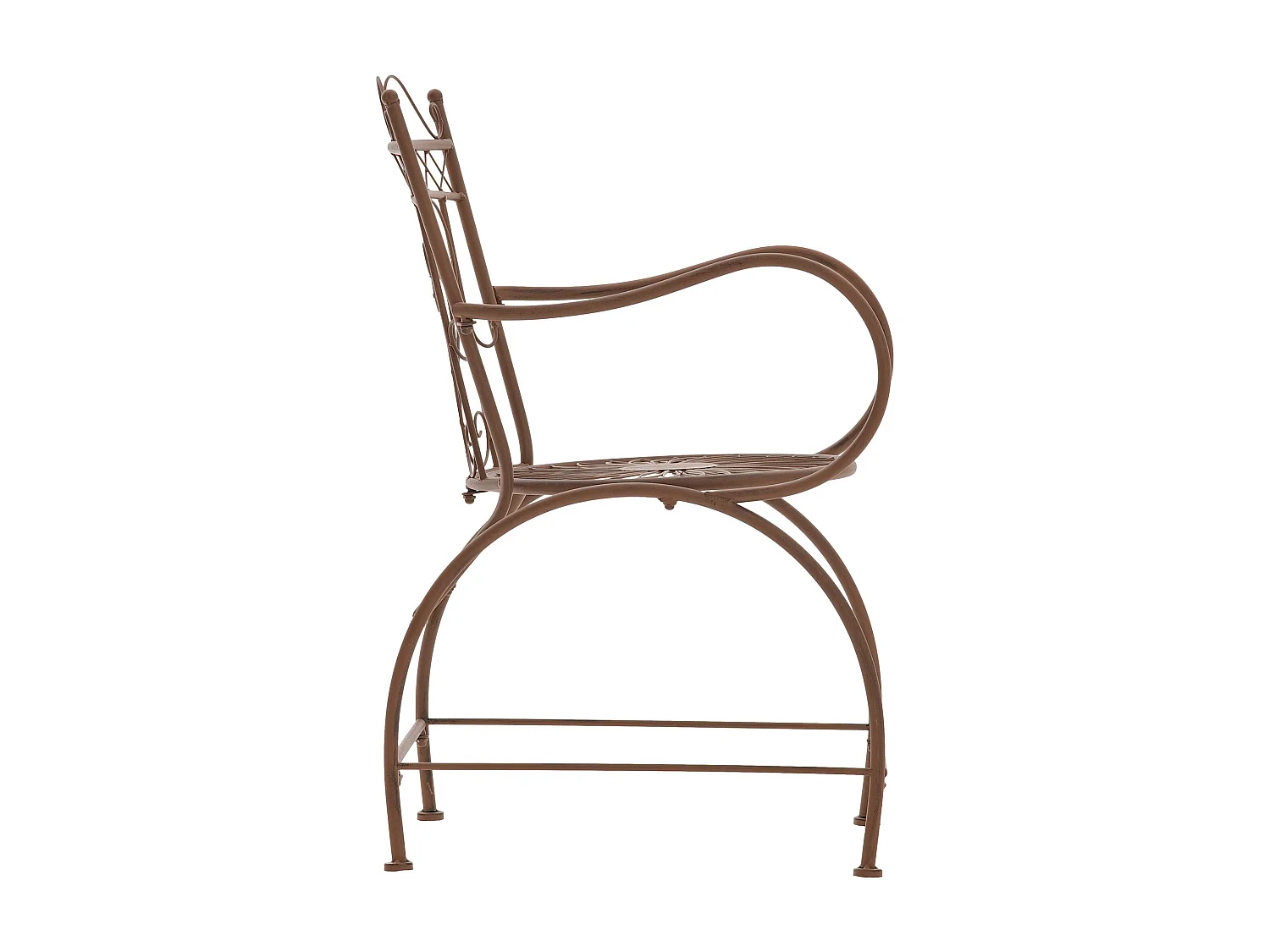 Chaises de jardin - Métal & Acier inoxydable - Marron antique - Sheela