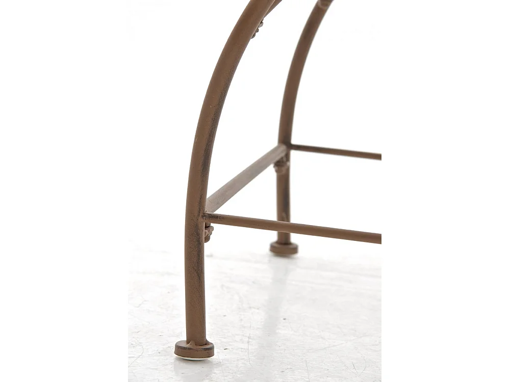 Chaises de jardin - Métal & Acier inoxydable - Marron antique - Sheela
