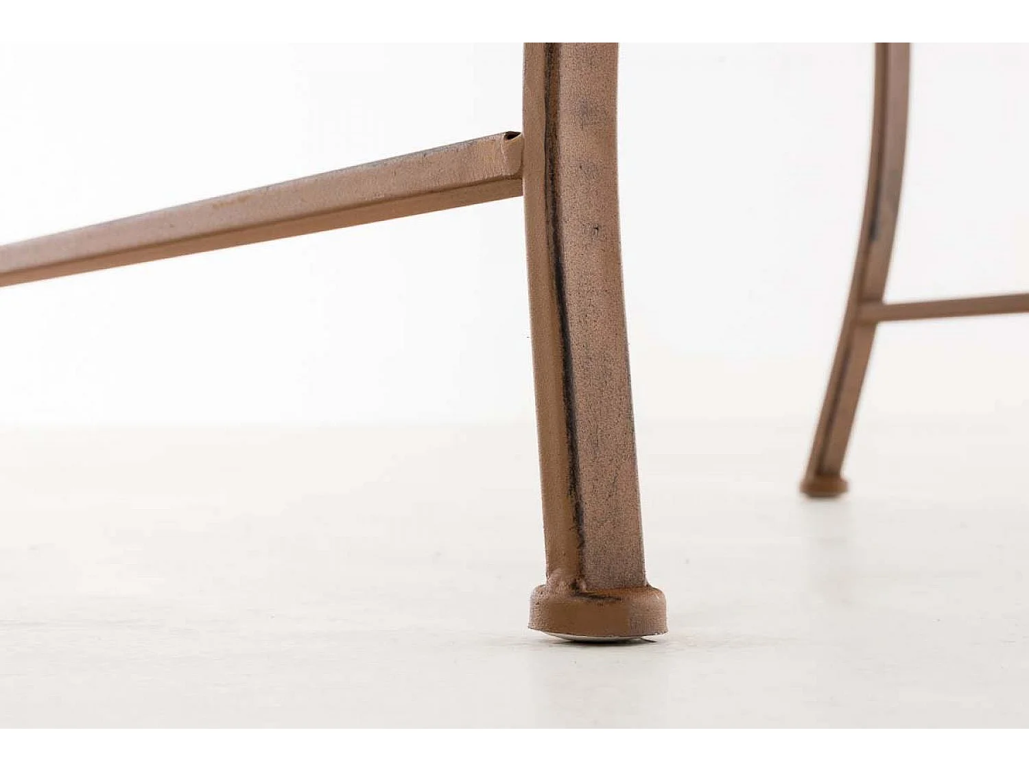 Chaises de jardin - Métal & Antique clair - Marron antique - Punjab