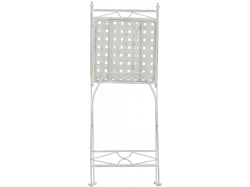 Chaises de jardin - Métal - Blanc antique - Asina