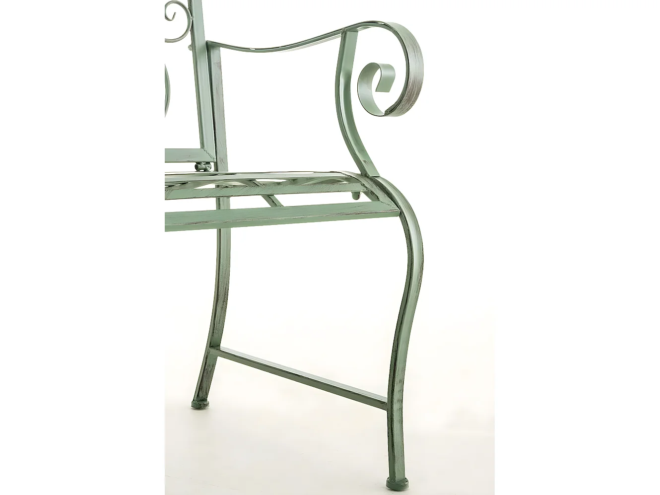 Chaises de jardin - Métal & Noir - Vert antique - Punjab