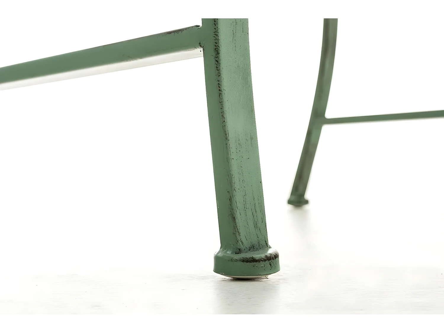 Chaises de jardin - Métal & Noir - Vert antique - Punjab