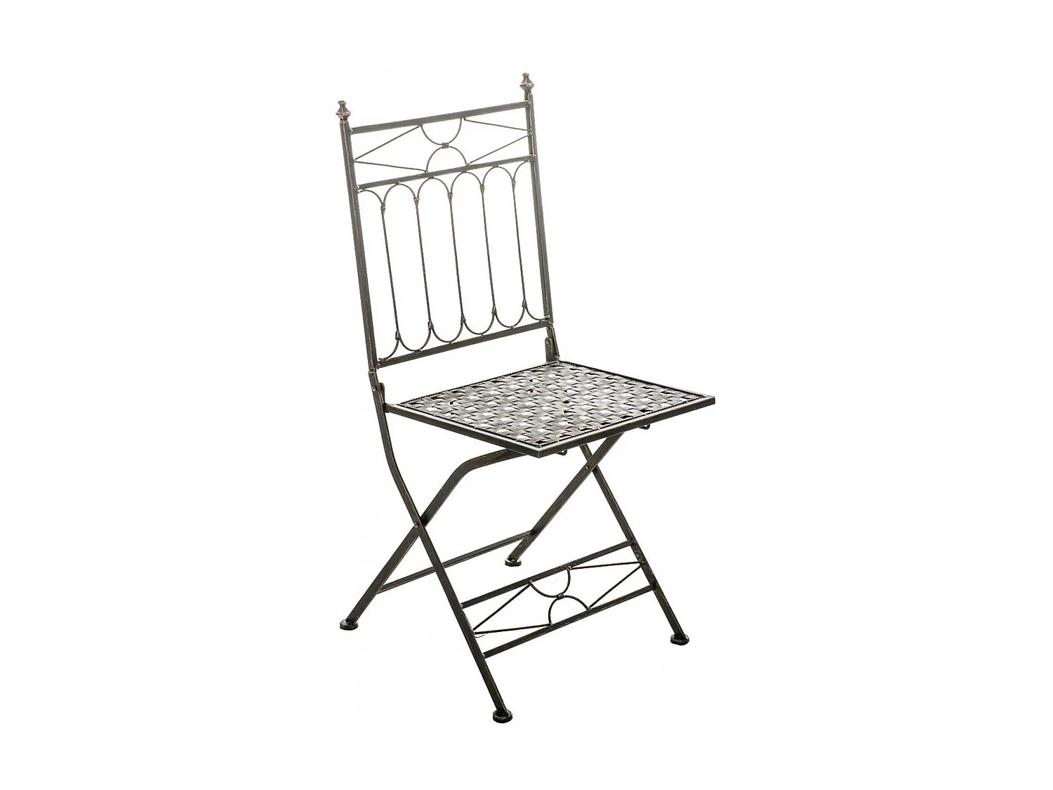 Set van 2 tuinstoel - Metalen & Metaal - bronzen - Asina