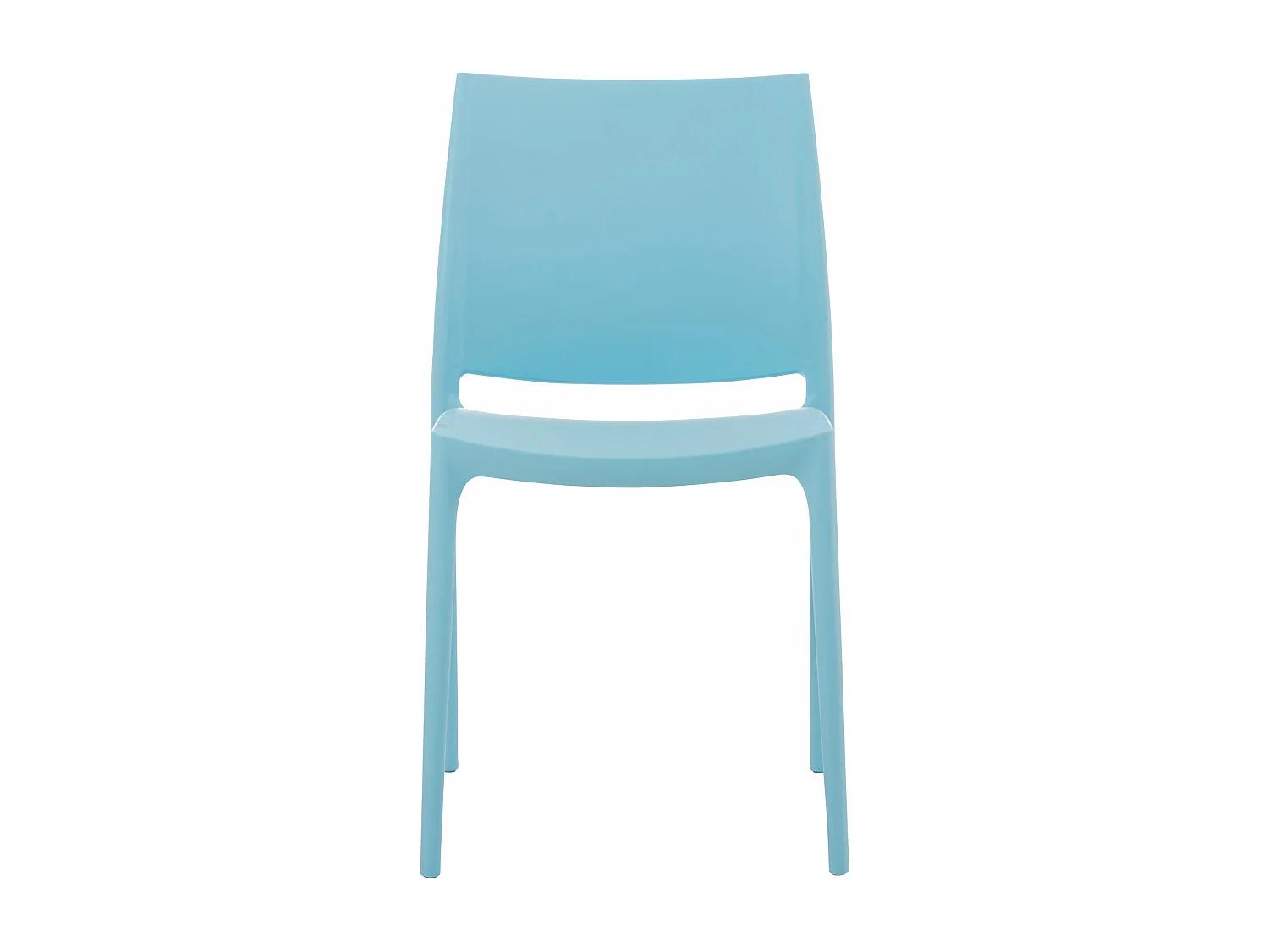 Chaises de jardin - Plastique - Bleu clair - Maya