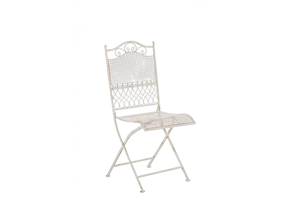 Chaises de jardin - Métal - Crème antique - Kiran