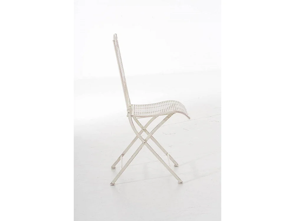 Chaises de jardin - Métal - Crème antique - Kiran