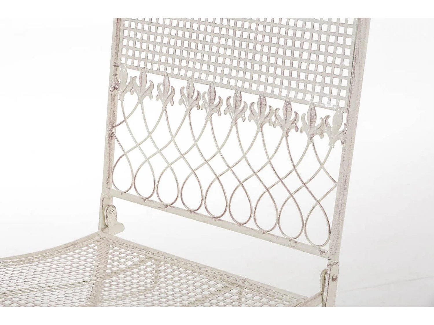 Chaises de jardin - Métal - Crème antique - Kiran