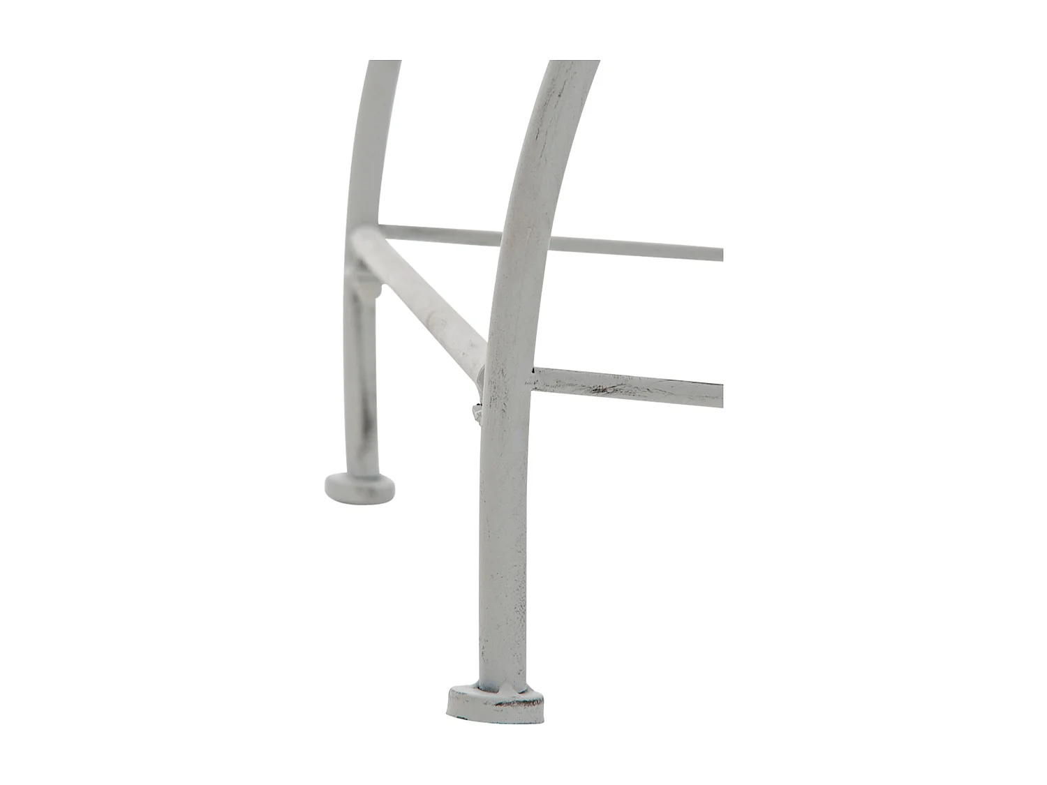 Chaises de jardin - Métal & Acier inoxydable - Blanc antique - Sheela