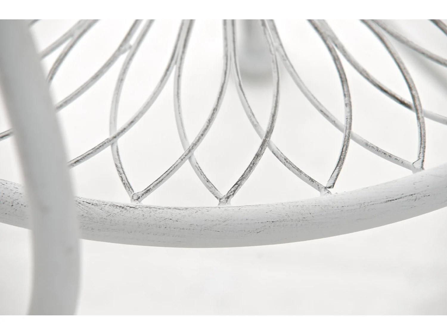 Chaises de jardin - Métal & Acier inoxydable - Blanc antique - Sheela