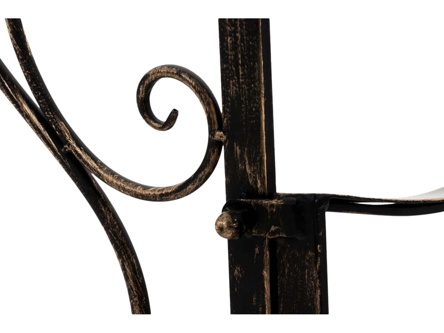 Lot de 2  Chaises de jardin - Métal - Bronze - Punjab