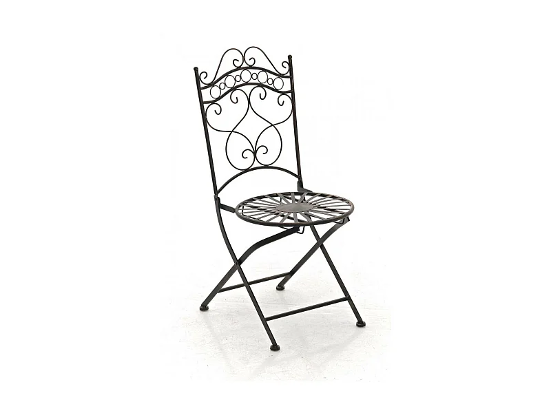 Chaises de jardin - Métal & Fer galvanisé - Bronze - Indra