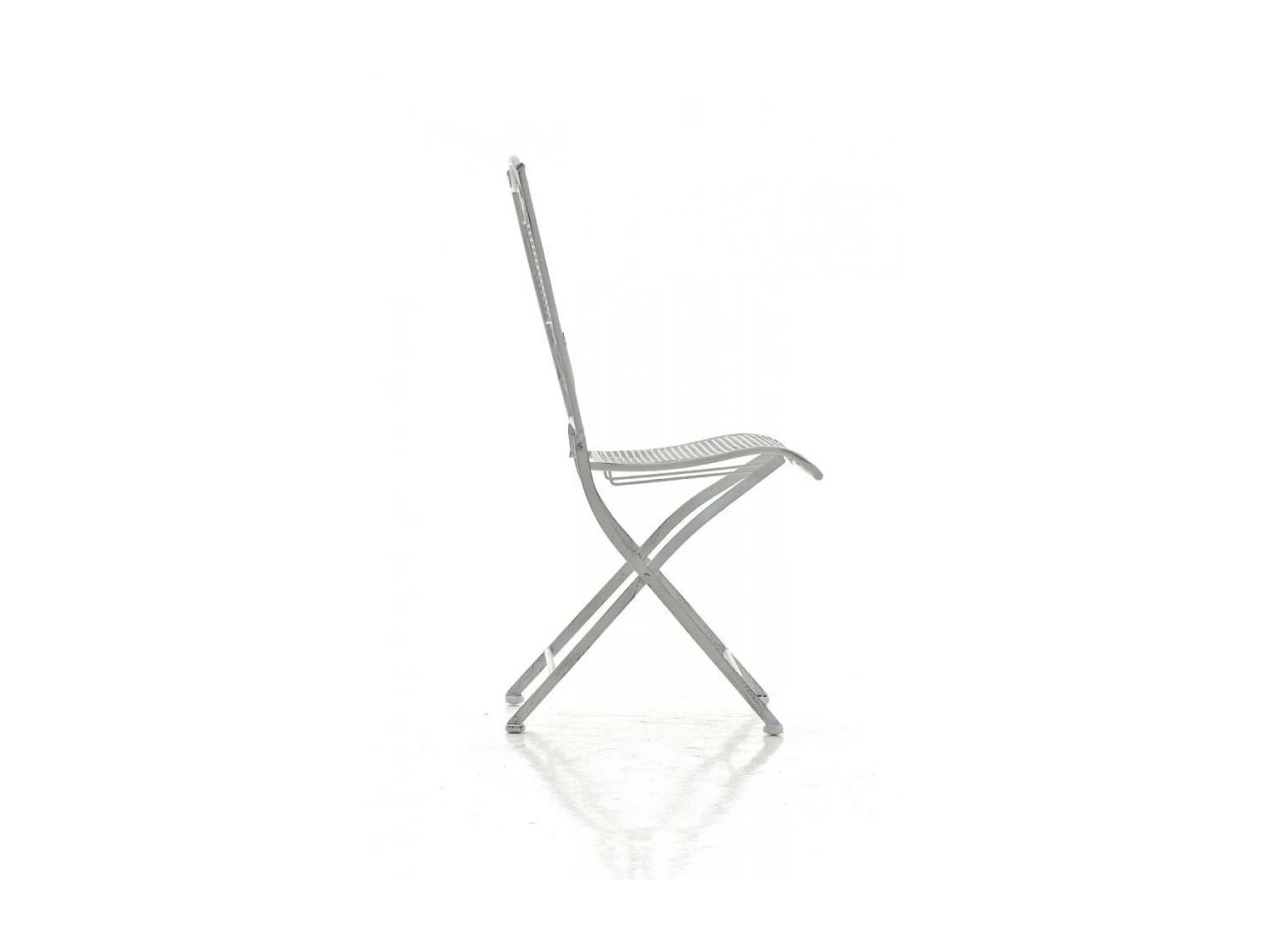 Chaises de jardin - Métal & Fer galvanisé - Blanc antique - Kiran