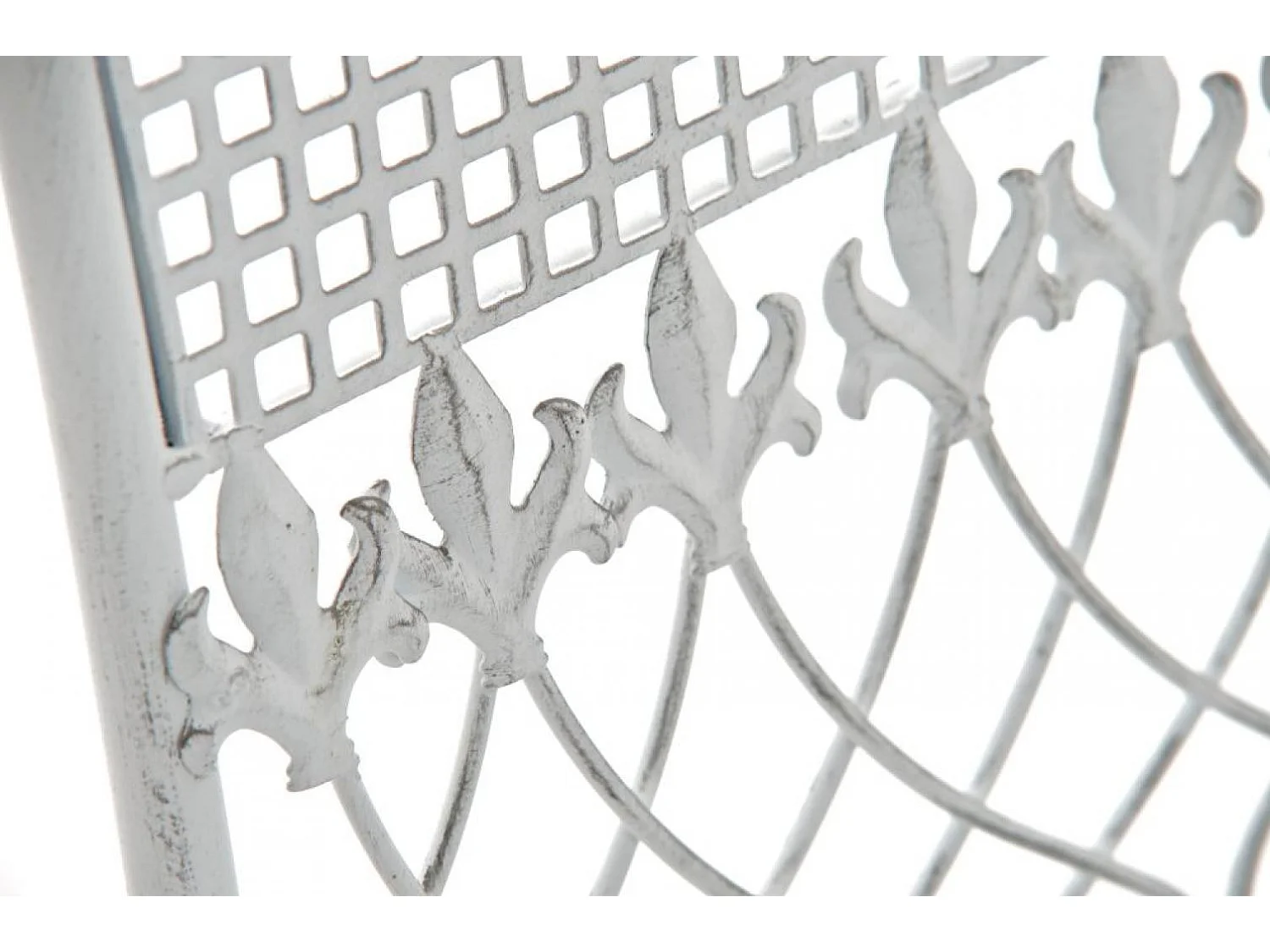 Chaises de jardin - Métal & Fer galvanisé - Blanc antique - Kiran