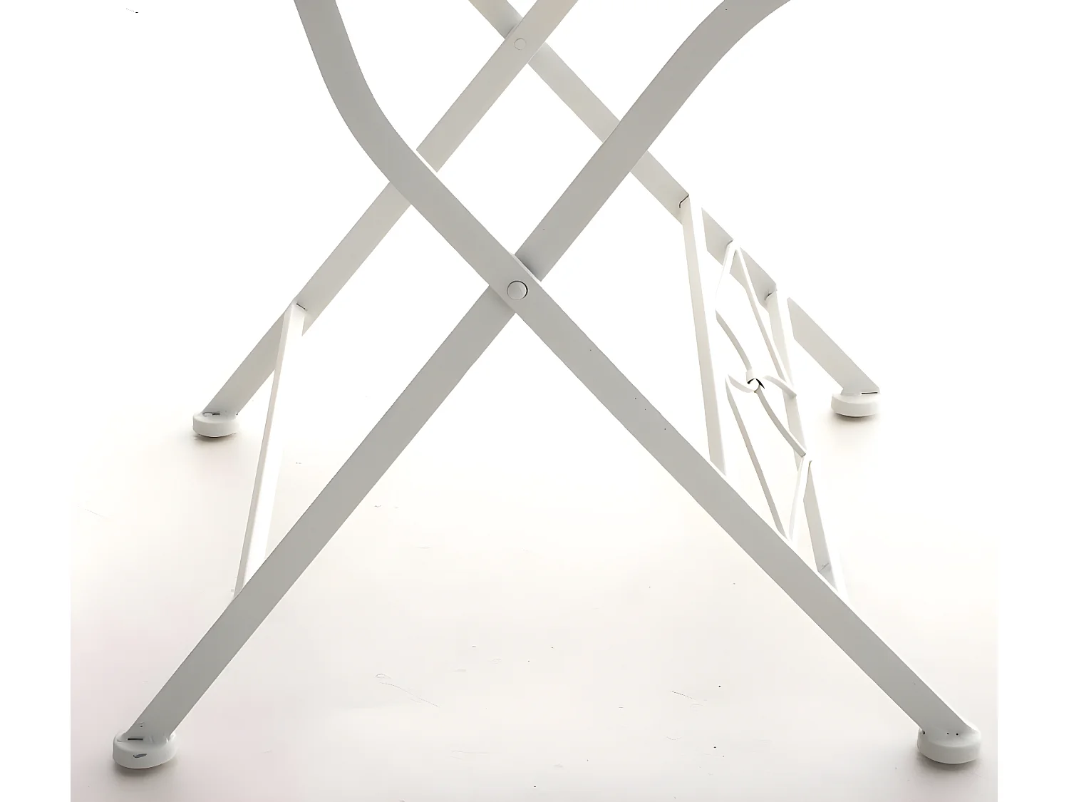 Chaises de jardin - Métal & Fer galvanisé - Blanc - Asina