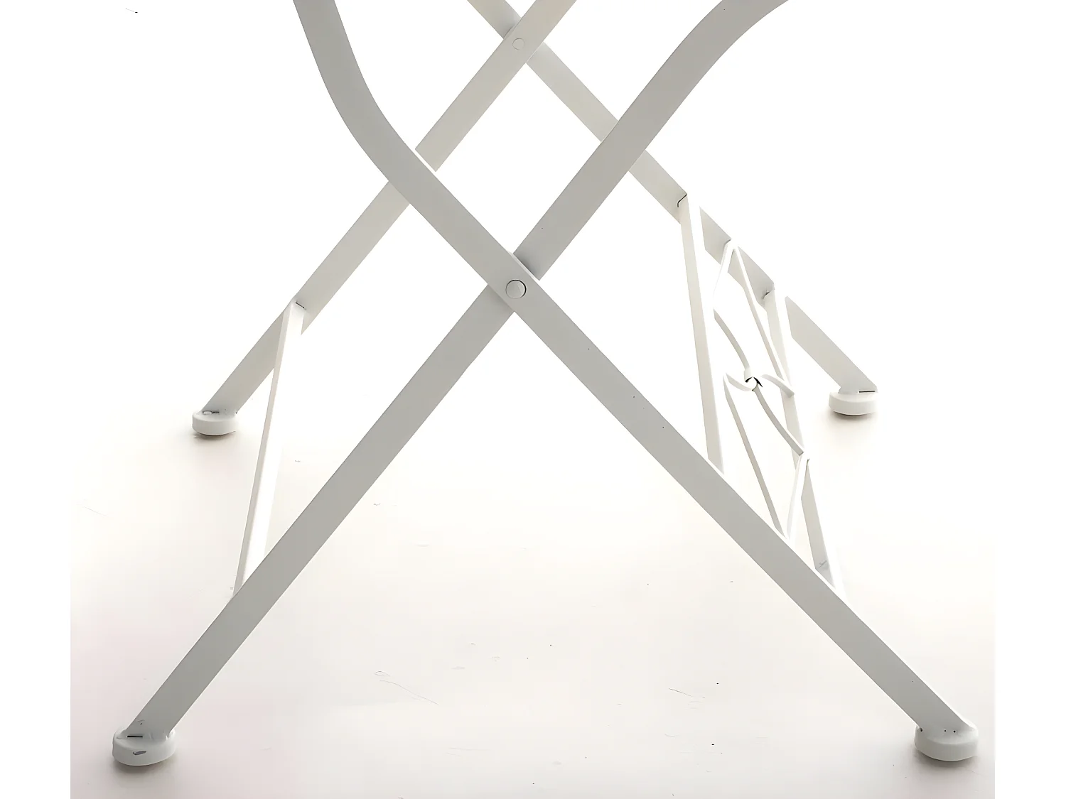 Chaises de jardin - Métal & Fer galvanisé - Blanc - Asina