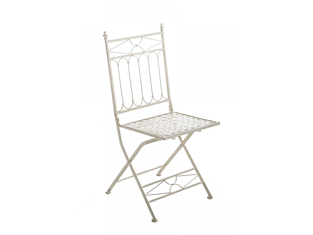 Chaises de jardin - Métal - Crème antique - Asina