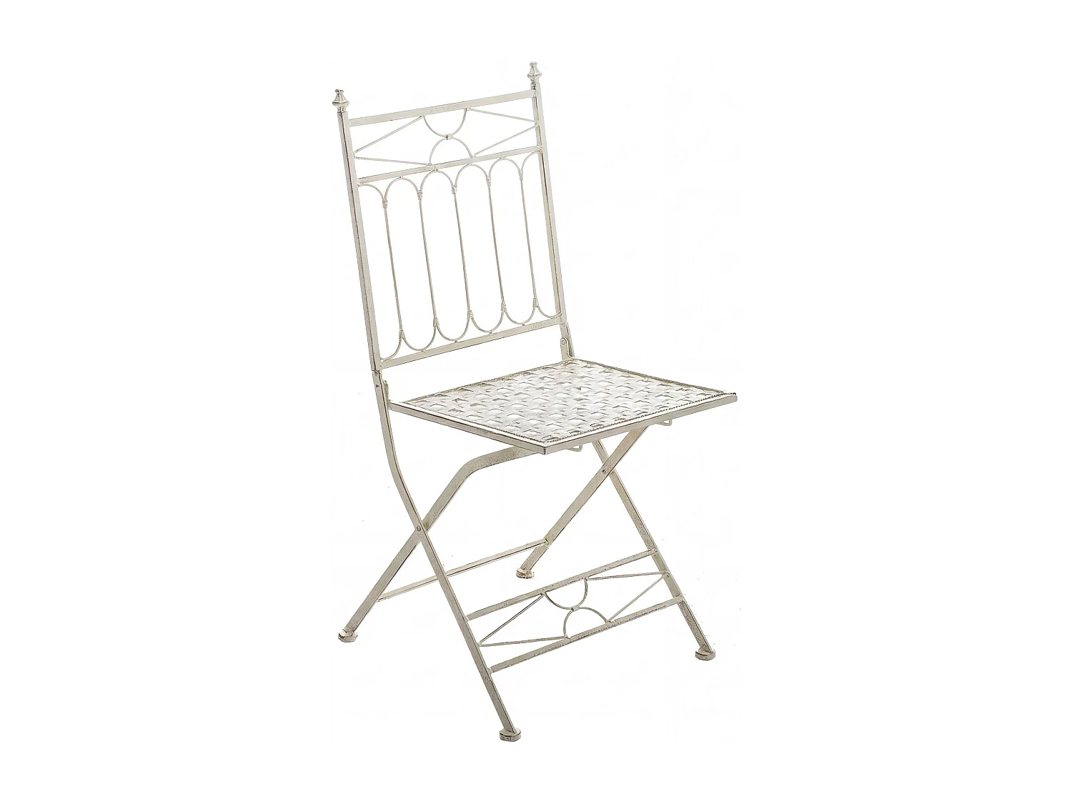 Chaises de jardin - Métal - Crème antique - Asina