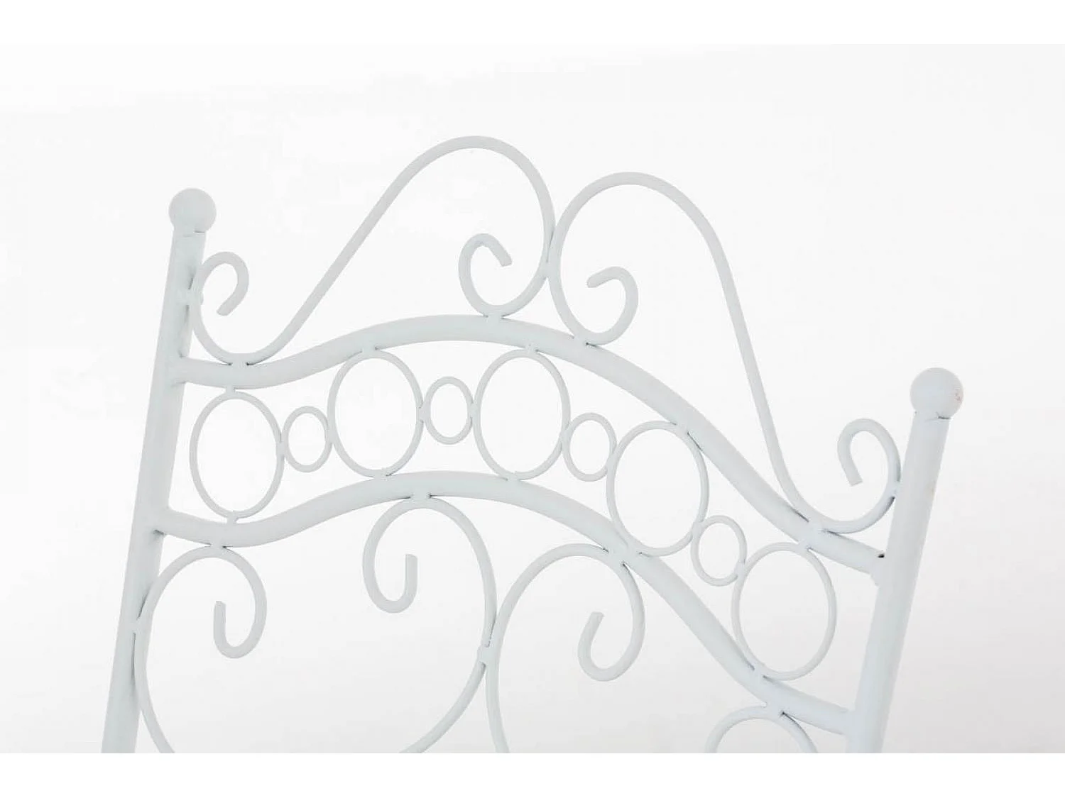 Chaises de jardin - Métal & Fer galvanisé - Blanc - Indra