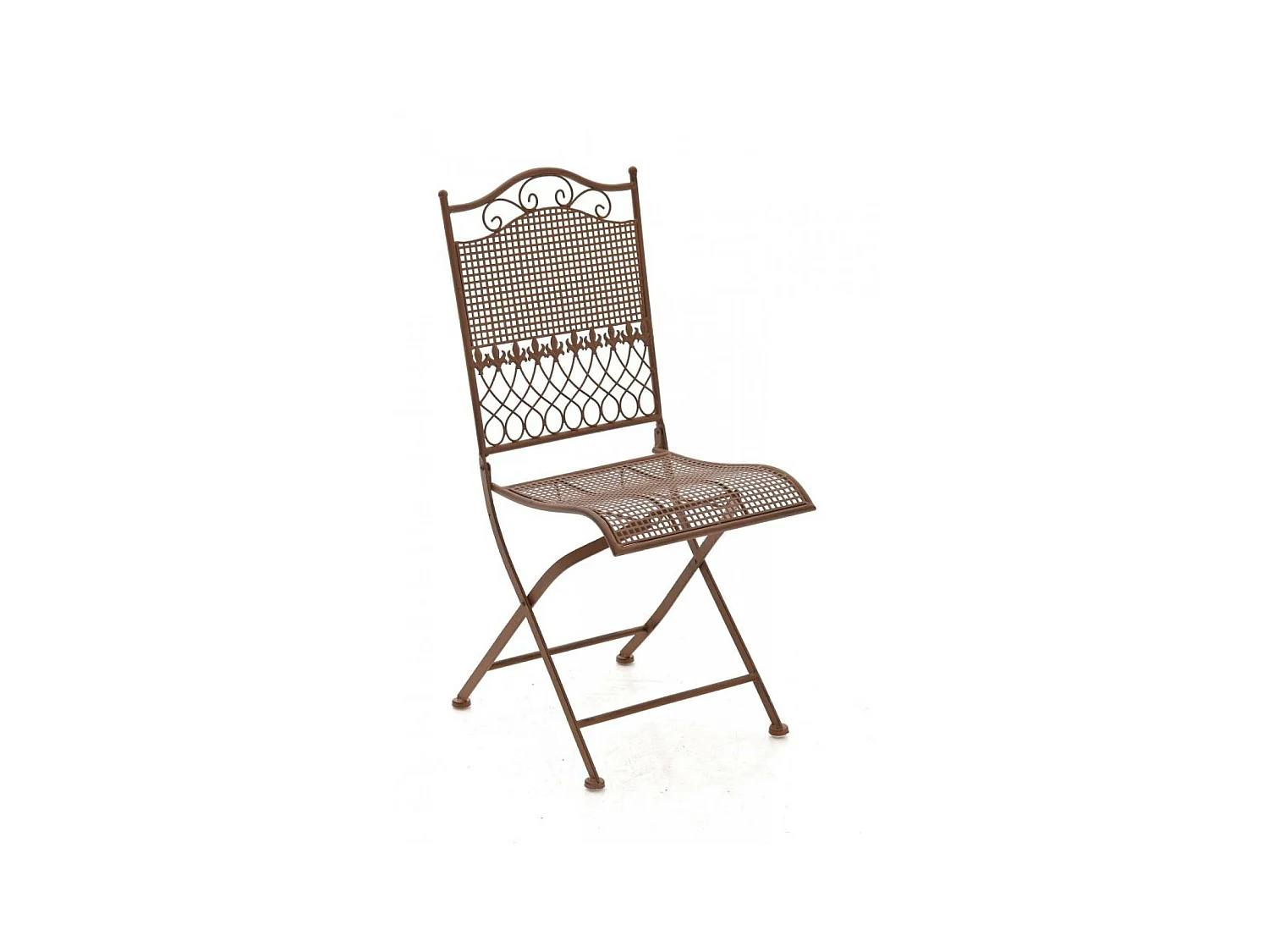 Chaises de jardin - Métal - Marron antique - Kiran