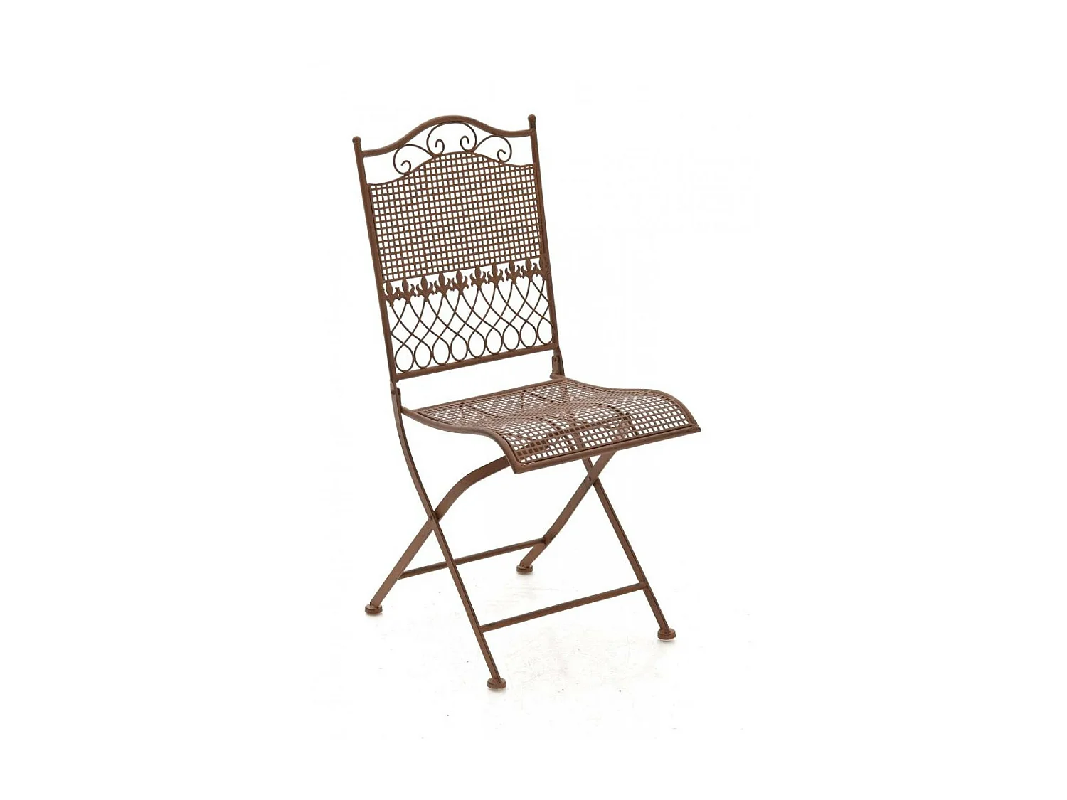 Chaises de jardin - Métal - Marron antique - Kiran