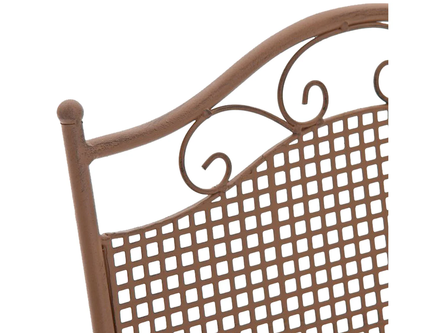 Gartenstuhl - Metall - antik braun - Kiran