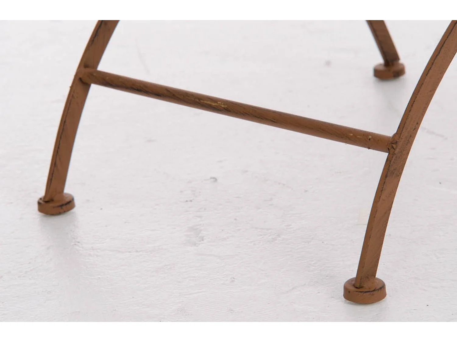 Chaises de jardin - Métal & Fer galvanisé - Marron antique - Adara