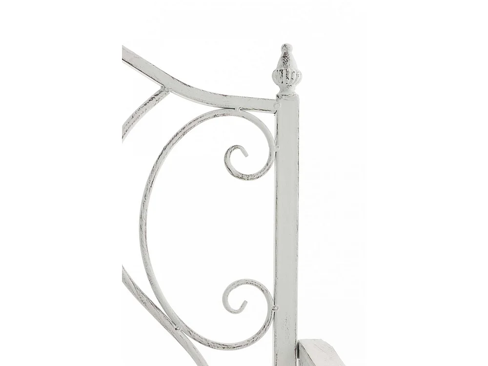 Chaises de jardin - Métal - Blanc antique - Punjab