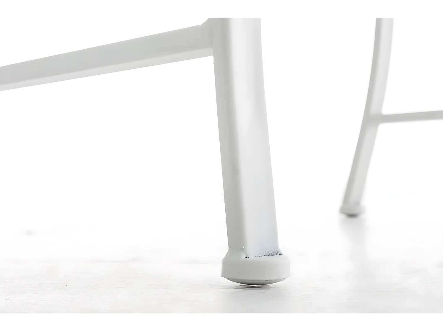 Chaises de jardin - Métal & Noir - Blanc - Punjab