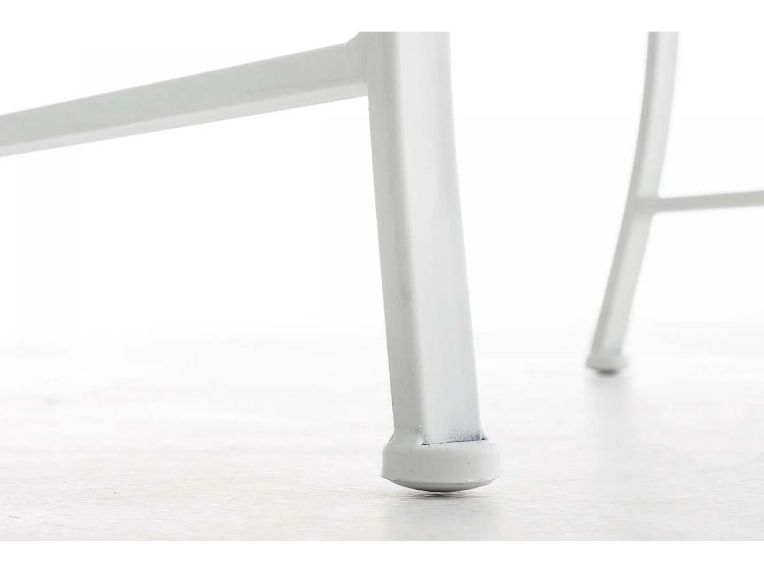 Chaises de jardin - Métal & Antique clair - Blanc - Punjab
