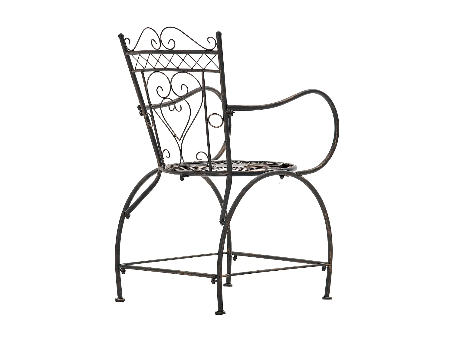 Chaises de jardin - Métal & Acier inoxydable - Bronze - Sheela