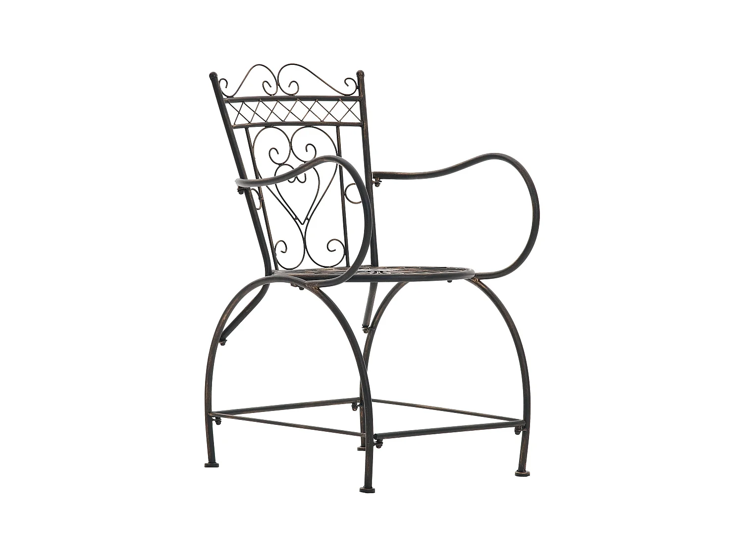 Chaises de jardin - Métal & Acier inoxydable - Bronze - Sheela