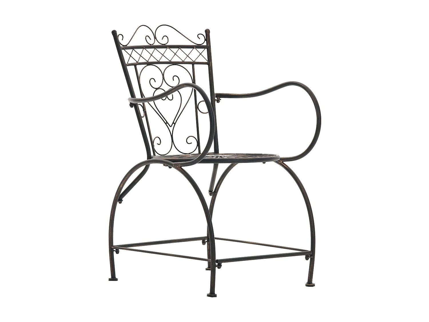 Chaises de jardin - Métal & Acier inoxydable - Bronze - Sheela