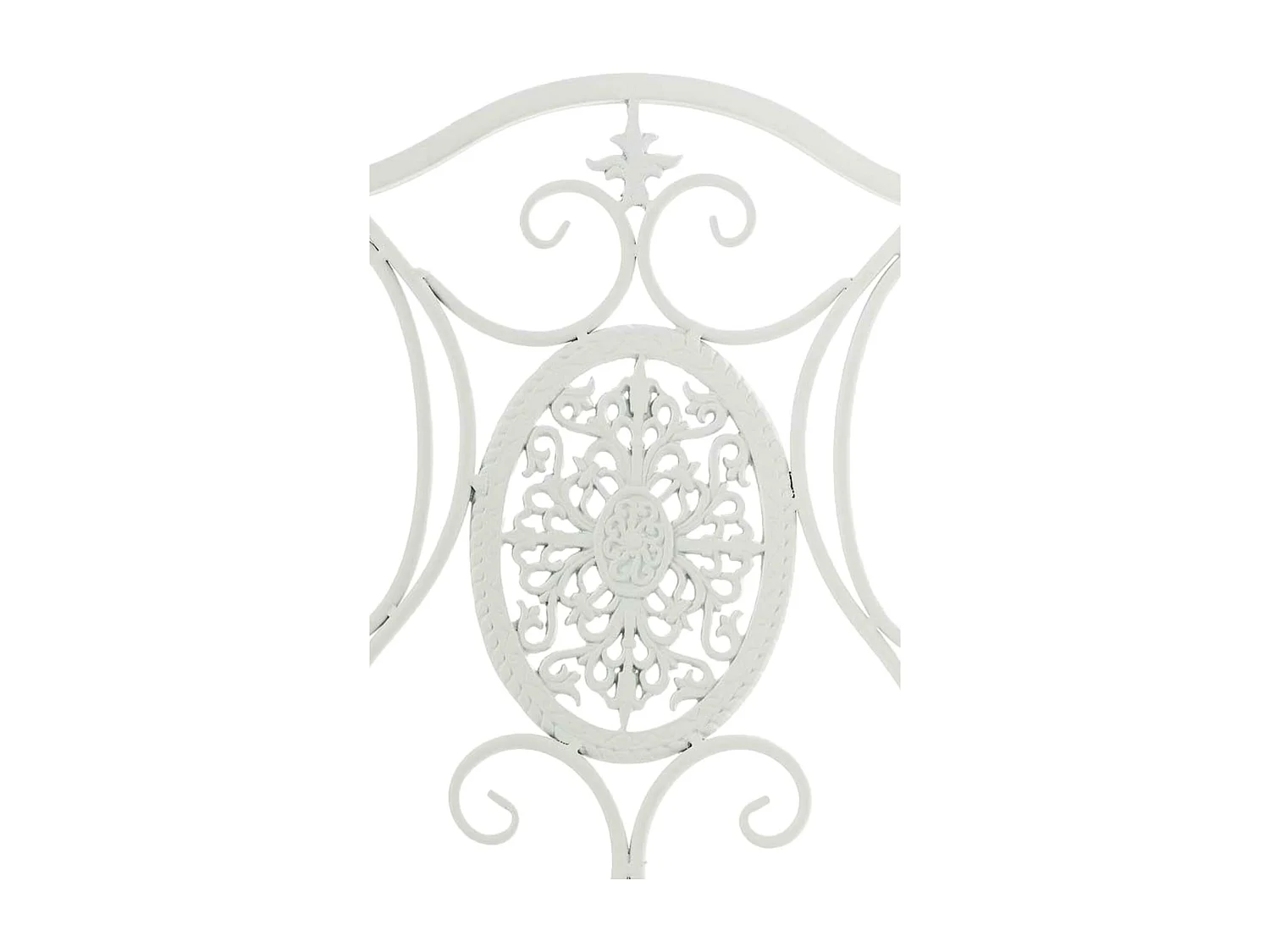 Tuinstoel - Metaal - wit - Sibell